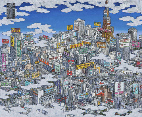 Painting of Japan similarity