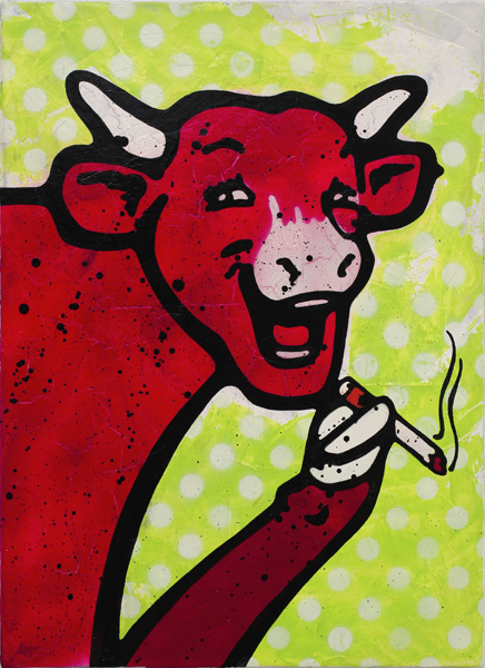 Smoking Cow