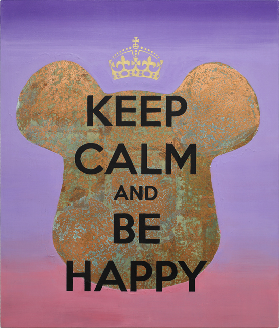 KEEP CLAM and BE HAPPY
